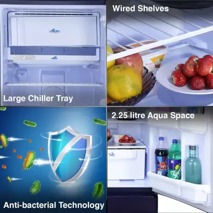 Godrej 180 L Direct Cool Single Door 2 Star Refrigerator (Steel Blue, RD EDGE 205B WRF ST BL) Godrej 180 L Direct Cool Single Door 2 Star Refrigerator (Steel Blue, RD EDGE 205B WRF ST BL)